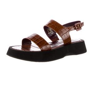 STAUD Nicky flatform sandals